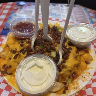 Chili Cheese Fries or Tater Tots