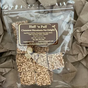 Huff &apos;n Puff Hawaii- 08.30.2024- cinnamon macadamia nut