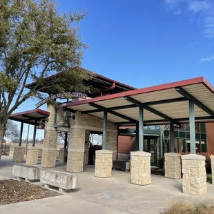 Entrance to Huffhines Recreation Center