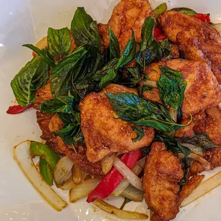 Crispy Basil Chicken