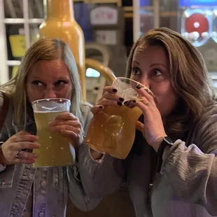 More huge ass beer in the funny booty cup. Check it out when you&apos;re in Bourbon Street French quarter.