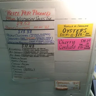 Prices have gone up, but still the same yummy chocolates!!