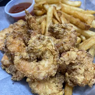 Crispy Shrimp Basket