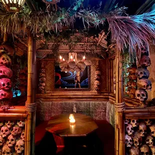 One of the booths! So rad