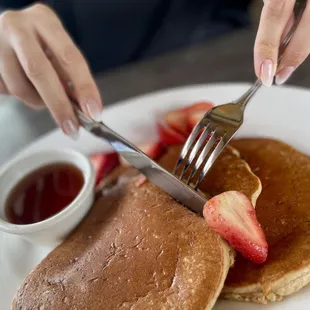 Almond Energy Pancakes