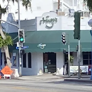 View from across Santa Monica Blvd
