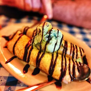 Grasshopper Crepes