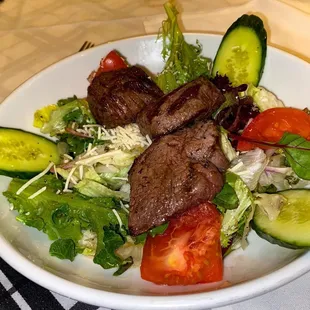 Steak salad