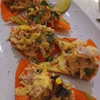 Smoked Salmon Nachos