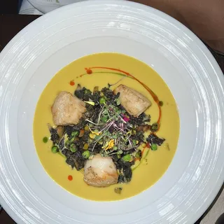 Scallops with Corn Trufa