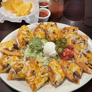 Steak fajita Nachos