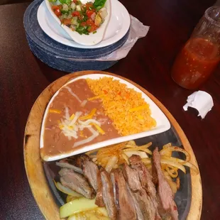 Fajita lunch special