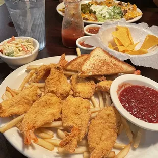 Shrimp Empanizados (fried shrimp)