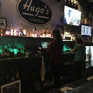 people at the bar