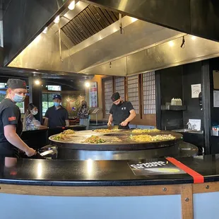 Cooking in front of you!!!!