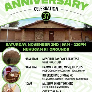 37th Anniversary gathering poster.