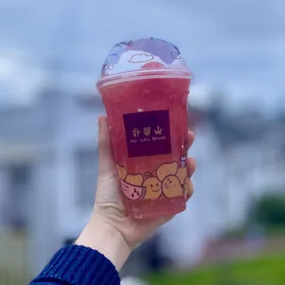 D7. Bird's Nest and Honey Jelly in Watermelon Juice