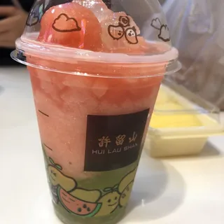 D8. Aloe and Aloe Jelly in Watermelon Juice