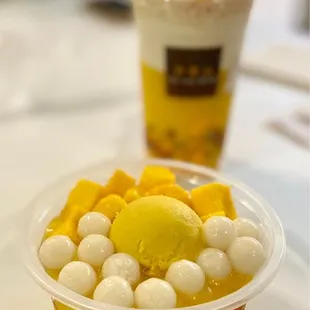 Mango chewy ball