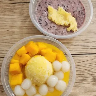 Durian Black Glutinous Rice