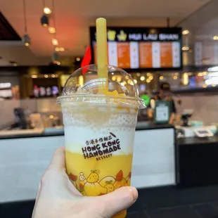 Pomelo &amp; mango with sago!
