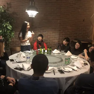 Columbia University Student gathering