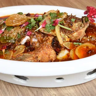 House Special Grilled Whole Fish 
Sunday Special only $25