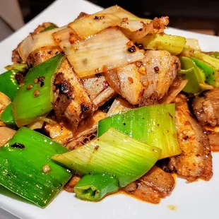 Twice Cooked Pork Belly