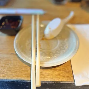 My empty plate after all the goodness from this place!