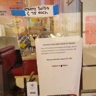 Current hours of operation, they close at 8pm (03/23/2022).