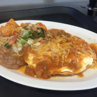 Huevos Ranchero Burrito