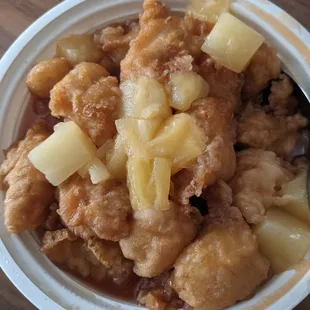 Pineapple chicken