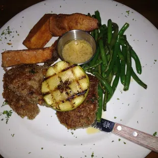 Pecan Dusted Pork Medallions   It is all about the Jack Daniels Butter Dipping Sauce!