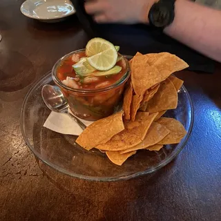 Vera Cruz Style Shrimp Cocktail