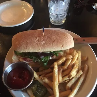 Grilled Salmon Sandwich