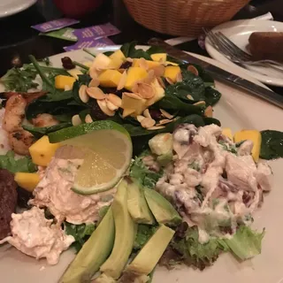 Three Salad Sampler (Without the Bread)