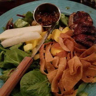 Grilled Sliced Duck Breast Salad