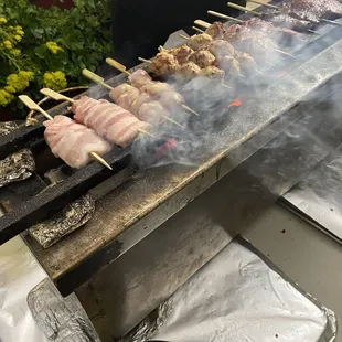 Grilled meats
