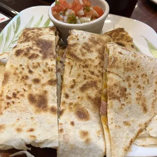 Kalua Pork Cheese Quesadilla