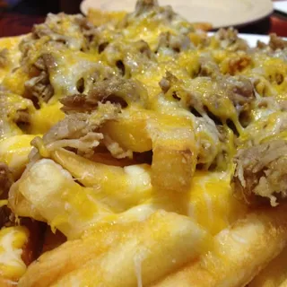 Kalua Pork Cheese Fries