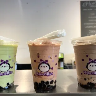 Avocado, Strawberry Banana, and Oreo