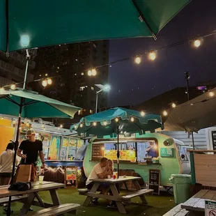 Really nice outdoor seating area