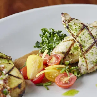 grilled fish, grilled seafood, seafood, food, fish