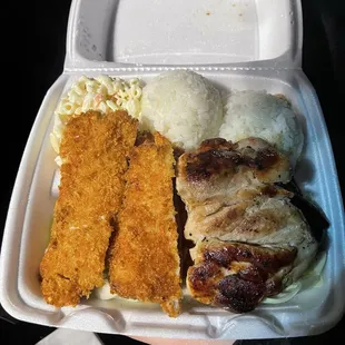 Chicken Katsu &amp; Chicken BBQ