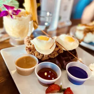 Chicken Waffle Plate