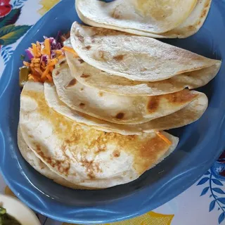 Mango-Poblano Chile Quesadillas