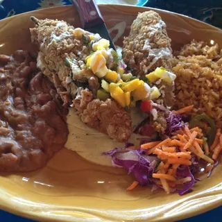 Shrimp Chile Rellenos