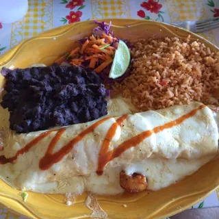 Shrimp Pipeline Enchilada