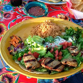 Open-Faced Tuna Tacos