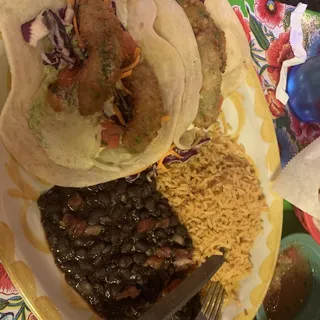 A La Fried Avocado Taco